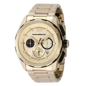 NEW IN BOX✨ TechnoMarine Ocean Nomad Men's Watch 43mm Gold Invicta